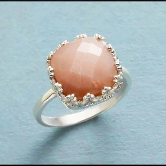 Sundance Jewelry Sundance Pavlova Peach Moonstone Ring Poshmark